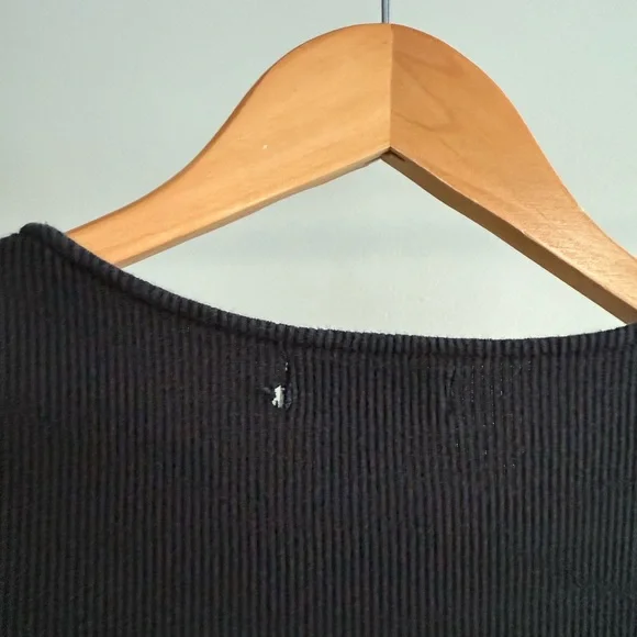 Topshop Ribbed Tee Dress - Picture 7 of 11